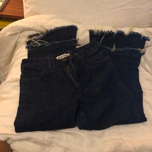 ACNE jeans | Reverse Raw Bell Blue